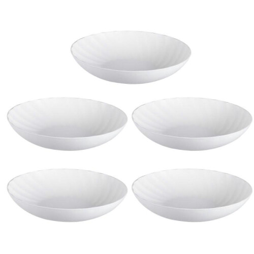 Circle Serving Tray Household Design Holding Fruit 24.8X24.8X5.2CM Kitchen 5Pcs