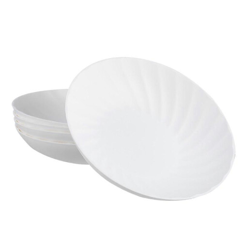Circle Serving Tray Household Design Holding Fruit 24.8X24.8X5.2CM Kitchen 5Pcs 1
