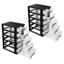 Desk Organizers And Storage Drawer Type Desktop Storage Box for Small Sundries Dressing Room 31.40X21.10X15.20CM Organizing 2Pcs