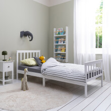 Otis Single Bed 3ft Frame in White
