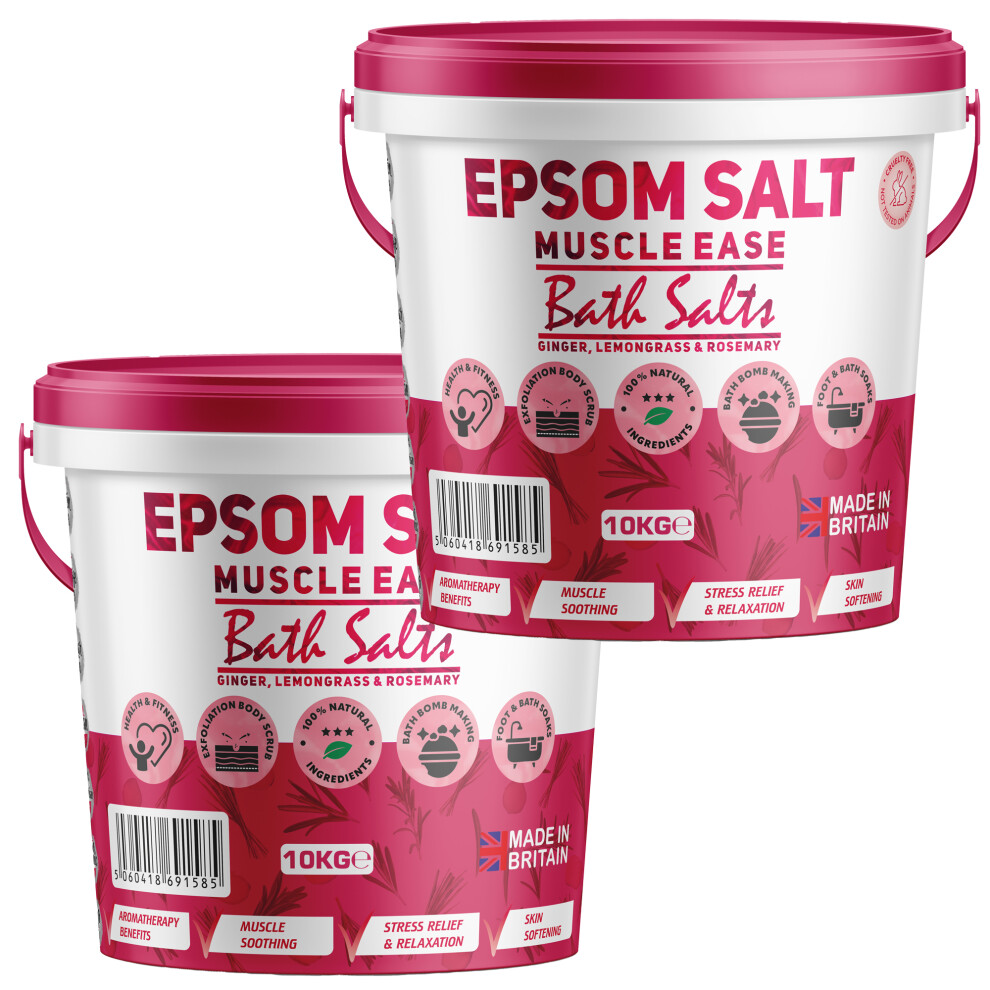 1Ne Nutrition (20Kg) Scented Epsom Salt Muscle Ease Magnesium Sulfate