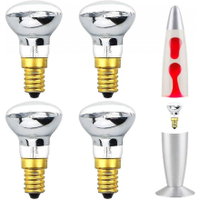 (pack Of 5)Lava Lamp Bulb 25w E14 R39 Warm White Warm White Reflector Bulb Ses Small Screw Edison Incandescent Spotlight Bulb[energy Class