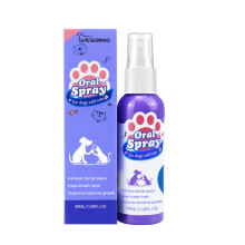 Yegbong Cat and Dog Tooth Nettaiteur Spray pour éliminer les taches dentaires et rafraîchir la respiration. Spray de soins oraux pour animaux de