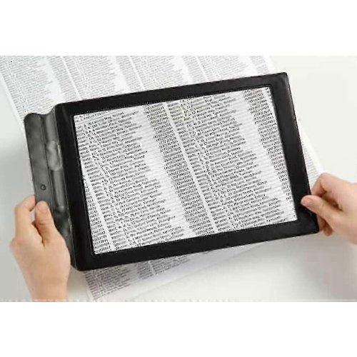 A4 Large Sheet Magnifier Lens - 10X Magnification for Book Reading 2