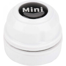 (White) Aquarium cleaner mini magnetic cleaning brush for aquarium in portable glass fish tank brush cleaner for windows