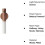 (Light brown) Intelligent Induction Corridor Wall  Light, Rechargeable 5