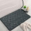 (40*60cm, Gray) Chevron Soft Bath Mats for Bathroom Non Slip 1
