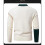 (M, Gray) Crochet Sweaters for Men,Pullover Shirts Casual  Fall Winter Shirt 3
