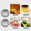 (7.2*1.8*2.8cm) 30pcs Cupcake Mold, Stainless Steel Mini Egg Tart Mold 4