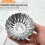 (8*4.5*2cm) 30pcs Cupcake Mold, Stainless Steel Mini Egg Tart Mold 3
