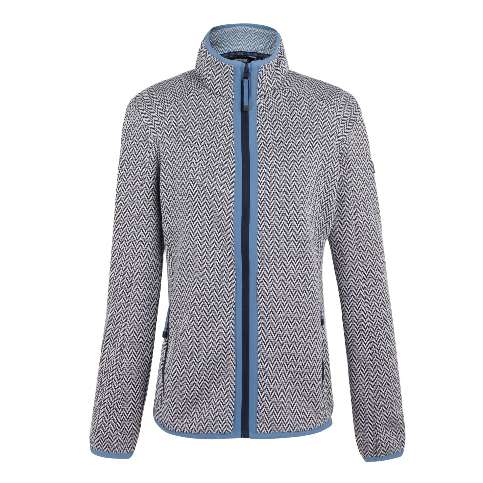 (12 UK, Navy) Regatta Womens/Ladies Elzie Full Zip Fleece Jacket