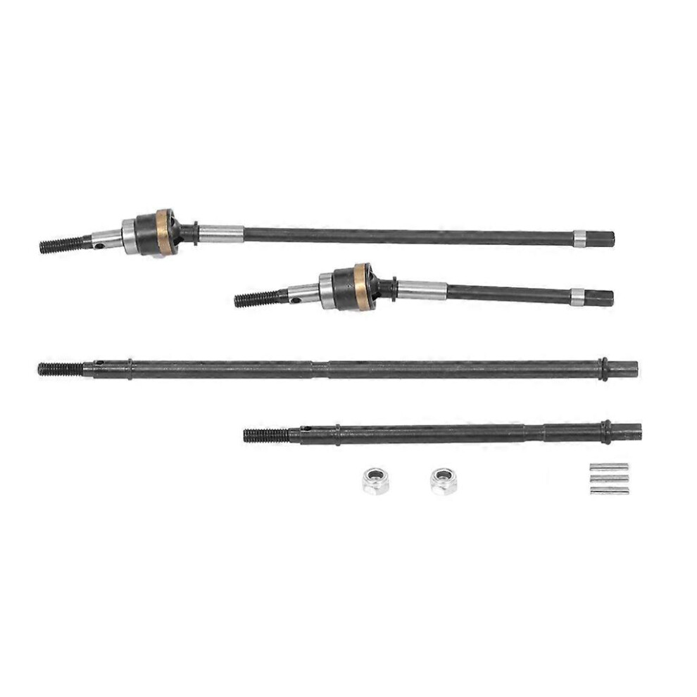 (As Show, One Size) 1/10 Rc Front Rear Axle Universal Dogbone Drive Shaft For Axial Scx10/Scx10 Ii 5022093385746
