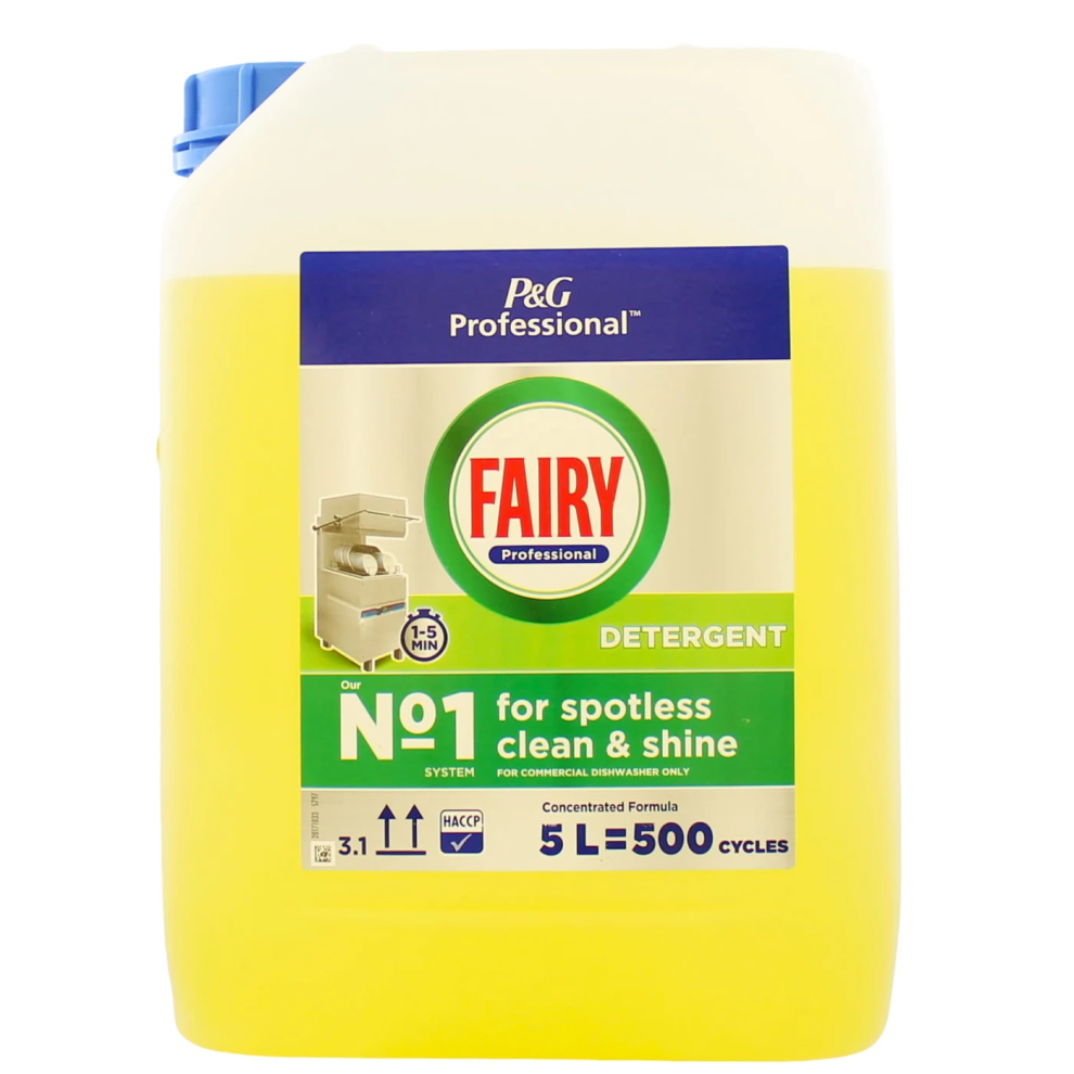 Fairy Professional Detergent For Commercial Dishwasher Use 5L