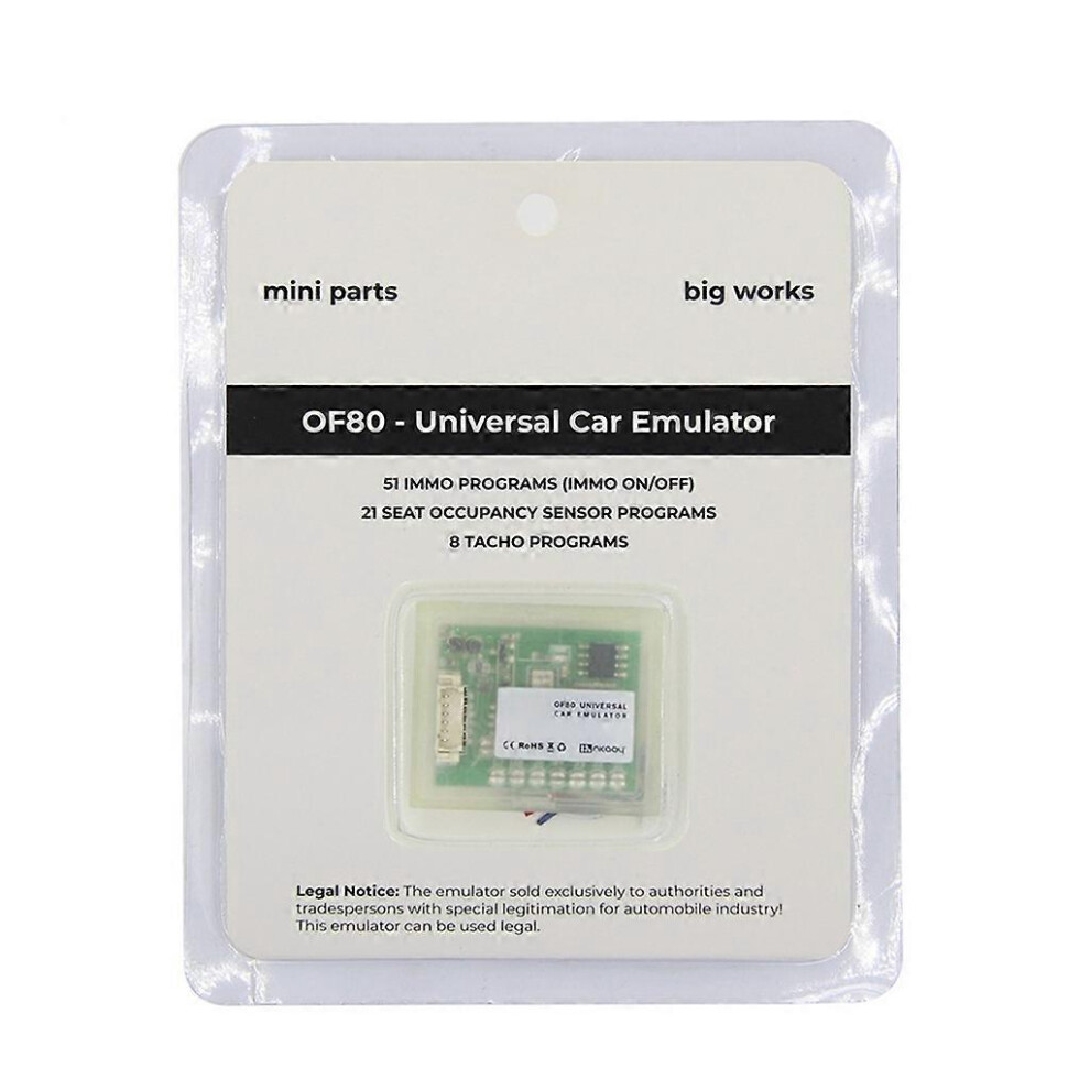(As Show, One Size) Universal Car Immo Emulator Tacho Tunings Programmer Tools Car Tools Squ Of80 5022093388600