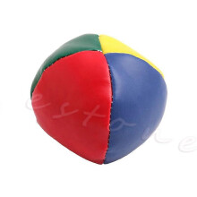 (As show, One size) 1Pc Juggling Balls Set Classic Bean Bag Juggle Magic Circus Kids Toy Gift New