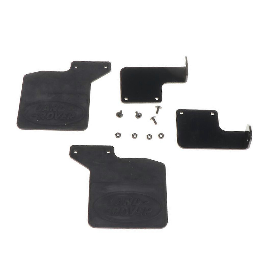 (As Show, One Size) Trx4 Rear Mud Flaps Rubber For Fender With Logo For 1/10 Rc Crawler Trx-4 5021564567292