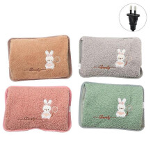 (As show, One size) Electric Hands Warmer Pouch Water Heating Bag Hands Warmer for Kid Adult Gift