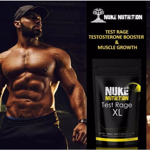Nuke Nutrition Test Rage XL - Advanced Testosterone Booster for Men 1