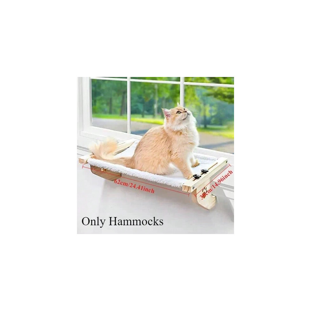 (Only Hammocks) 1PC Hammock for Cats for Window Accessories House Hammocks Hanging Hammack Bed Things Kitten Pets Beds and Furniture Balcon
