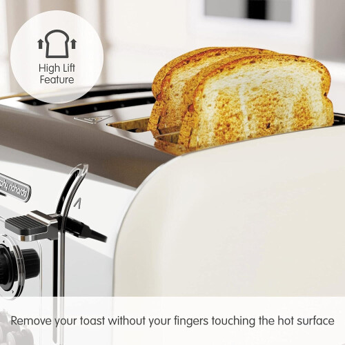 Morphy Richards Morphy Richards Venture Cream Kettle & 4 Slice Toaster Set 2