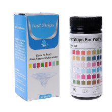 (As show, One size) 100PCS 6 in 1 Aquarium Test Strips Fish Tank Pond Test Strips for Freshwater