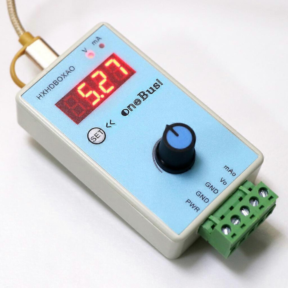 (As Show, One Size) Handheld Adjustable Current Voltage Analog Simulator 0-10V/2-10V 0-20Ma/4-20M 5022093383223