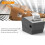(EU Plug DP320U, One size) DP320 Desktop POS Cashier Printer USB Wireless Thermal Receipt Printer 2