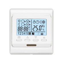 Digital Underfloor Heating Thermostat with Floor Sensor 16A Electric Heater