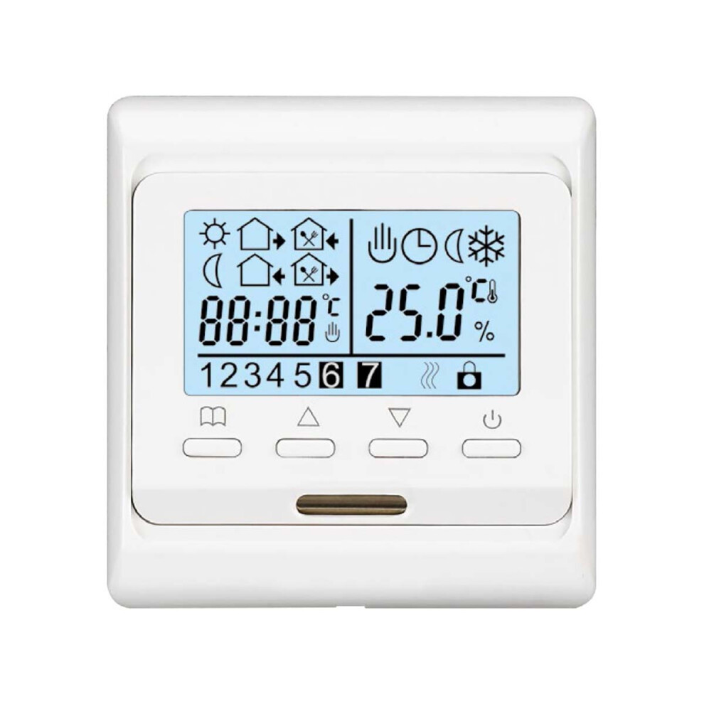 Digital Underfloor Heating Thermostat with Floor Sensor 16A Electric Heater