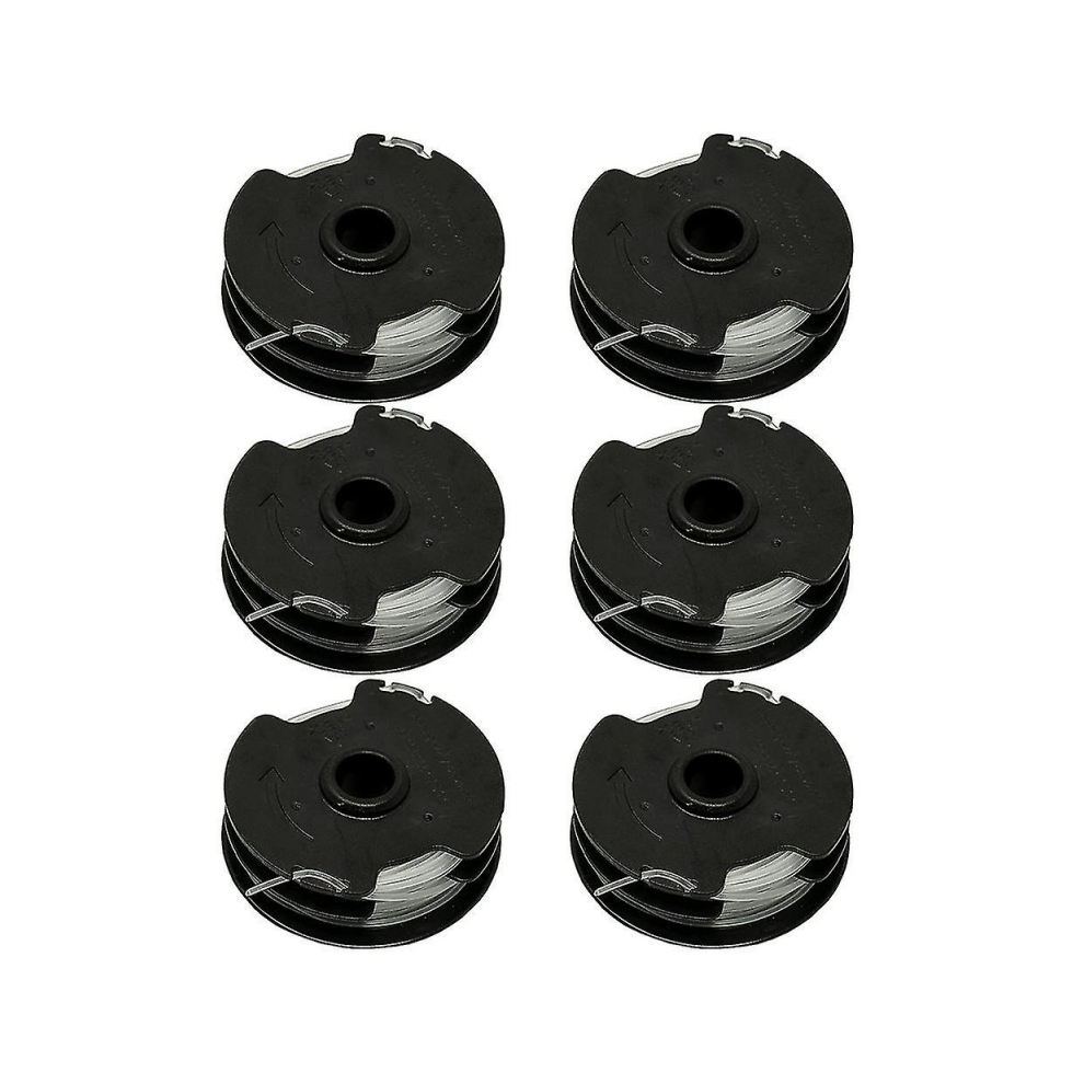Lot de 6 bobines de coupe-bordures pour tondeuse à gazon sans fil Parkside 20 Li C3 (Ian351753)