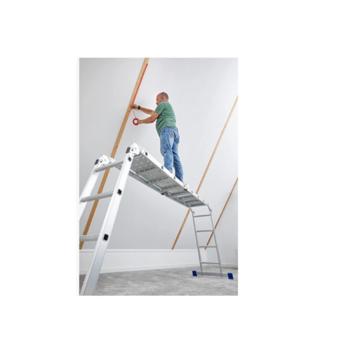 4.7M Multi Purpose Folding Aluminium Heavy Duty Ladder With Platform