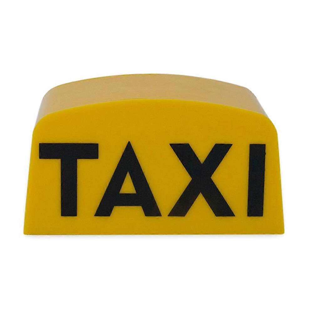 (As Show, One Size) Universal 12V Taxi Sign Cab Roof Top Topper Magnetic Car Sign Lamp Light 5022093322840