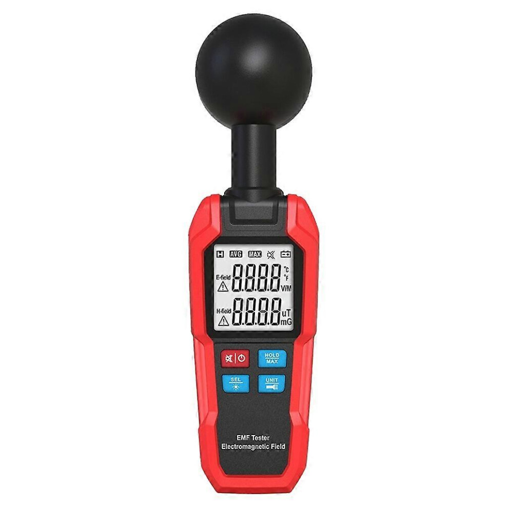 (As Show, One Size) Electromagnetic Field Radiation Detector Tester Meter Counter Emission Computer 5022093387900