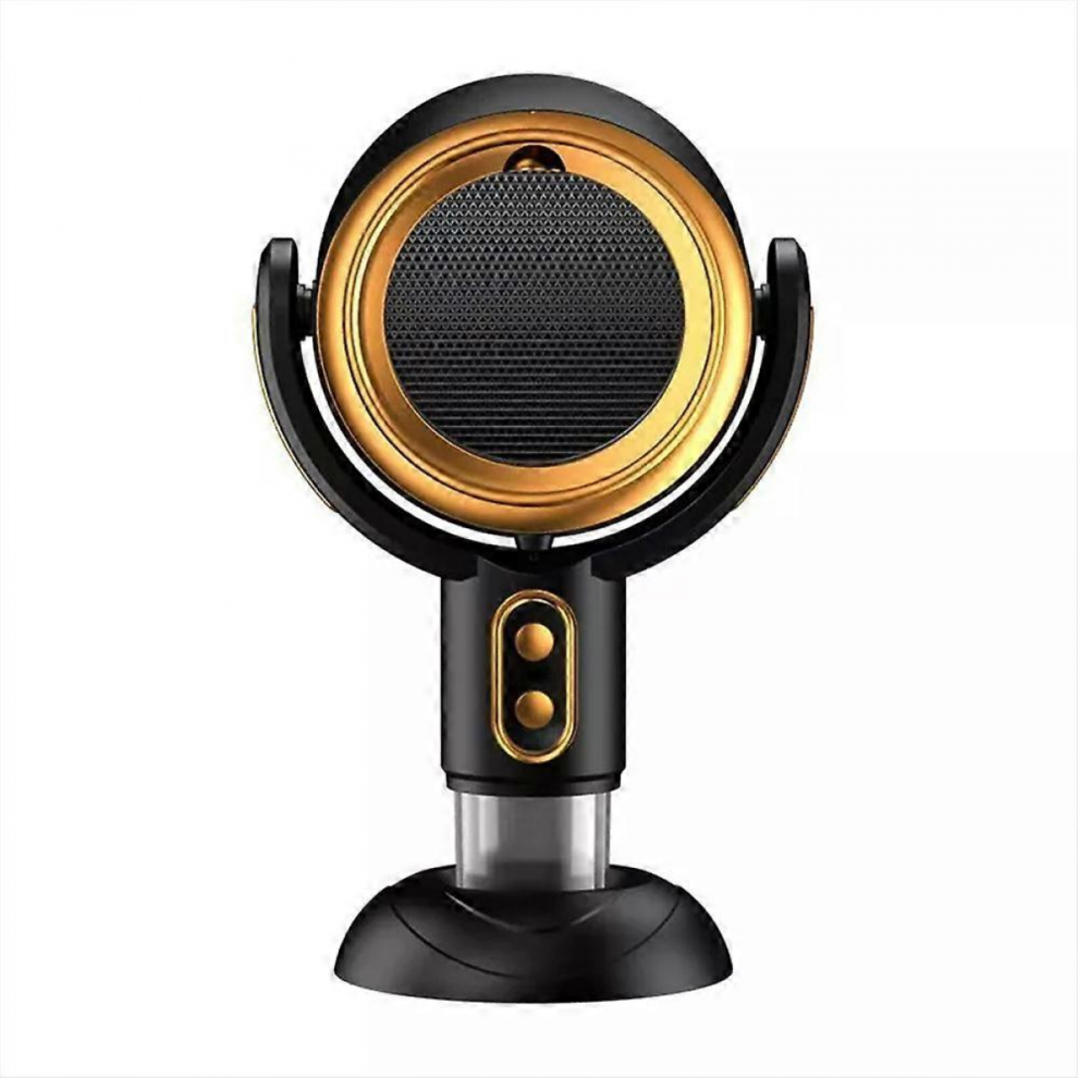 (Gold)Smoking Fan For Smoking Smoke Away Purifier Fan Gold