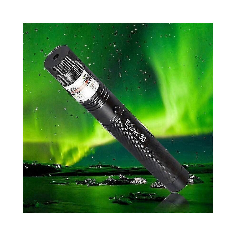 (As show, One size) Laserpointer, 10000 m, 532 nm, grner Laserpointer, Laservisier, hohe Leistung, 303, einstellbarer Fokus, kein Ladegert, keine Batt