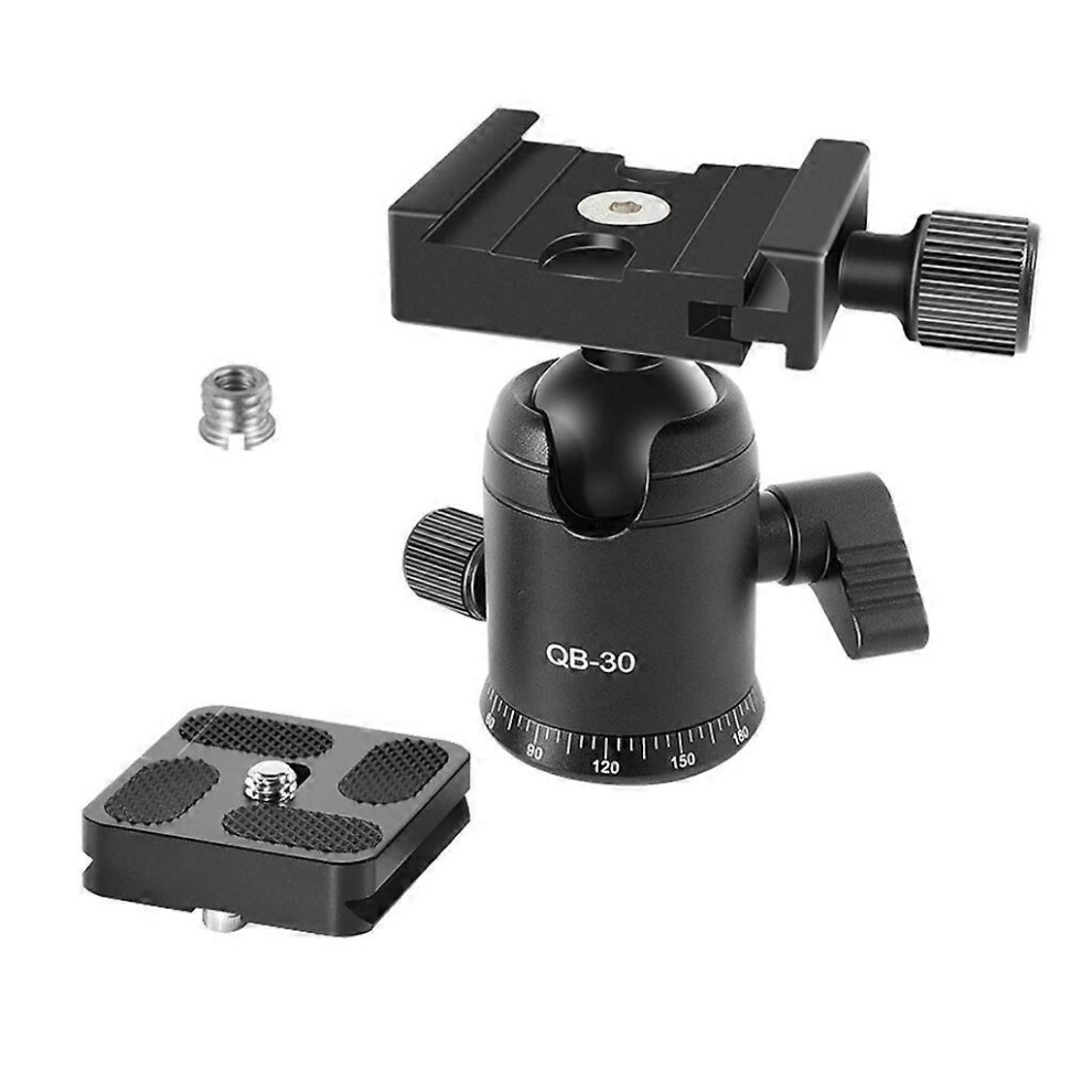 (As Show, One Size) Ball Head For Dslr Camera Camcorder Tripods Monopod Load Up To11 Pounds/5Kg 5022093301791