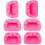 Halloween Mini 3d Silicone Pumpkin Mold Easy Release Mold (pink) 3 Pieces 13