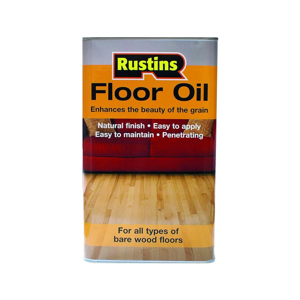 Rustins FOIL5000 Floor Oil 5 Litre
