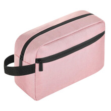 Icramsy Travel toilettas Toilettas voor dames heren Hangende toilettas Cosmetische tas Reisaccessoires voor dames Heren (roze)