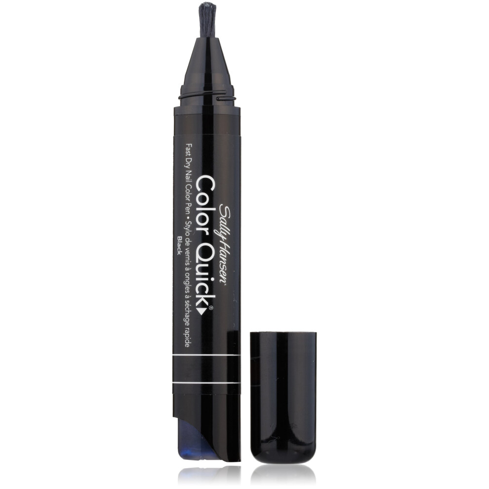 Sally Hansen Color Quick Fast Dry Nail Color Pen 08 Black