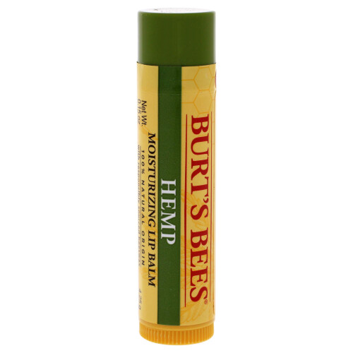 Burt's Bees Burts Bees 100% Φυσικό Λιπαρό Βάλσαμο Χειλιών, Έλαιο Κάνναβης με Κερί Μέλισσας, 0.15 Oz 1