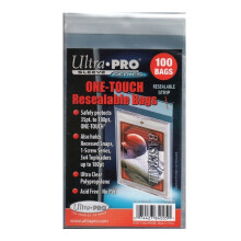 Ultra Pro balenie 100 uzatv rateln ch polyetyl nov ch vrec ok One Touch s obalmi na dr iaky kariet
