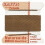 Griffin Griffin Thick Silk Beading Cord, 1mm/Size 16, Brown 1