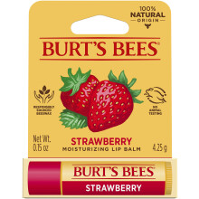 Burt's Bees Ενυδατικό Βάλσαμο Χειλιών, Φράουλα, 0.15 Όζ