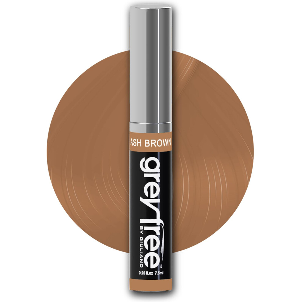 Greyfree Root Touch-Up Ash-Brown Hair Mascara Temporary Gray Roots Concealer