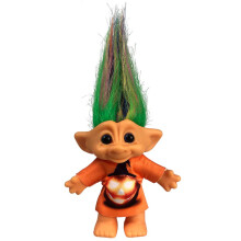 Lucky Troll Dolls Vintage Troll Dolls Chromatisch Schattig voor collecties Schoolproject Kunst en handwerk Feestartikelen - 19,5 cm hoge kleurrijke h