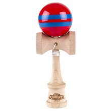 Duncan Toys Komodo Kendama, Rouge avec Rayures Bleues