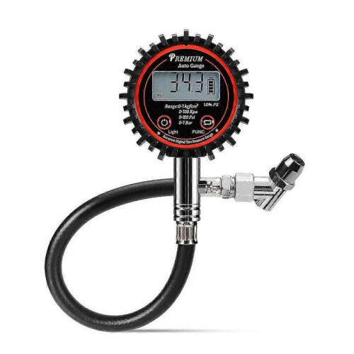 High precision digital car tire pressure gauge 2