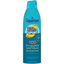 SPORT KIDS Sunscreen Continuous Spray SPF 100 (5.5 Ounce) (Packaging may vary)
