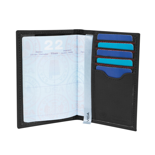 Travelon Travelon Safeid Accent Passfodral, Svart, One Size 1